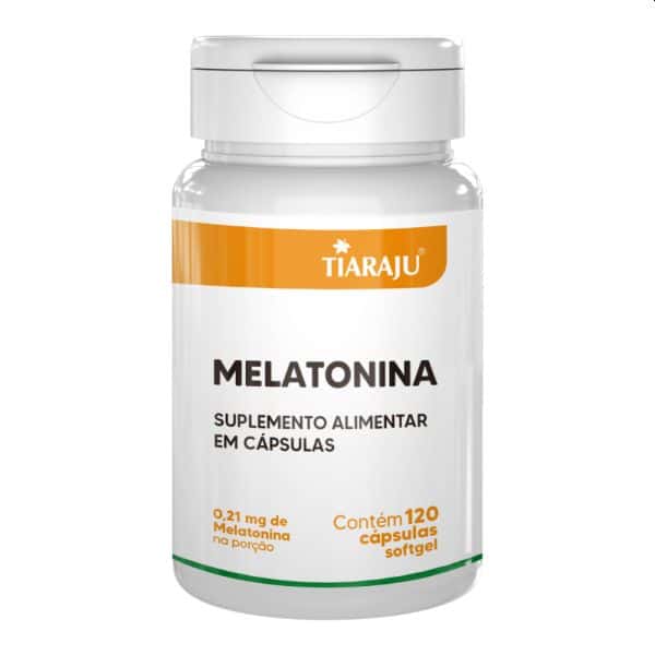 Melatonina Tiaraju - 120 cápsulas (VENC.10/26)